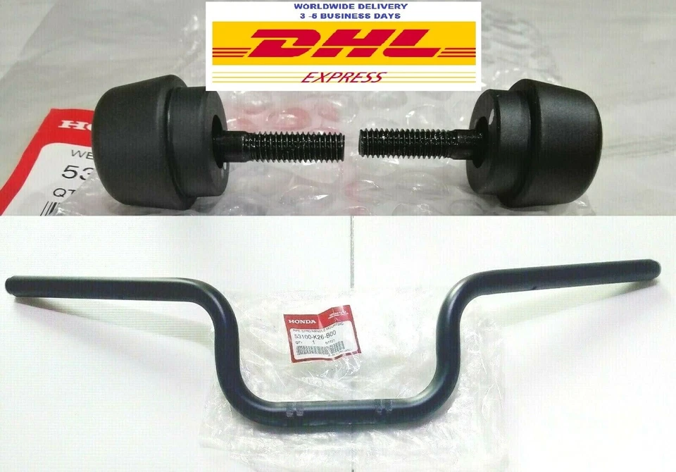 Dirección de montaje de manillar de tubo genuino para Honda Grom MSX125 2013-2021 Foto 1 de 4
