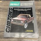Chilton Repair Manual For General Motors GM S10 S15 Sonoma Pick-Ups 1982-1991