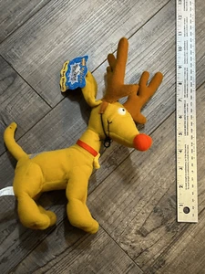 Rugrats Spike The Dog Plush Stuffed Beanie Animal Toy Vtg 1997 - Picture 1 of 6