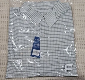 XL Huk Fishing Button Down Shirt Mens Citadel Plaid Teaser Oyster H1500146-052 - Picture 1 of 13