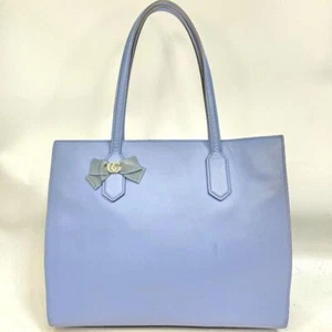 GUCCI Exclusive Marmont Leather Tote Bag Handbag Vintage Japan Limited - Picture 1 of 16