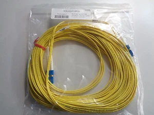 Fiber Optic Patchcord 18m 1.6m Cable LC/UPC–FC/UPC FIS 9/125 Singlemode New - Picture 1 of 2
