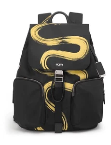 NEW Tumi Voyageur RAMSAY 15” Nylon Laptop Backpack - GOLD BRUSH STROKE Limited - Picture 1 of 5