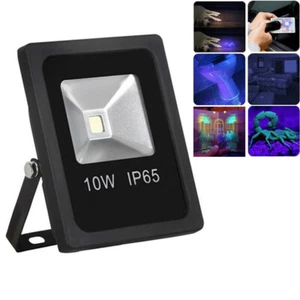 10W UV Led BlackLight Ultraviolet 365nm 395nm Detector Curing Party DJ Halloween - Picture 1 of 13