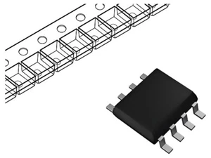 2X MX25V8035FM1I/TR IC: FLASH Speicher 8Mb SPI 1Mx8bit 108MHz 2,3-3,6V SOP8 MACR - Bild 1 von 1