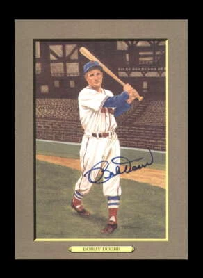 Bobby Doerr SGC Coa Signed Perez Steele Great Moments Postcard Autograph - Image 1 of 2