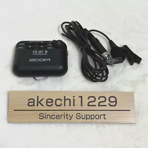 Zoom F2-BT Black Field Recorder 32-bit Float Bluetooth Built-in Model Tested - Picture 1 of 10