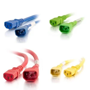 3ft (0.9m) 14AWG Power Cord (IEC320C14 to IEC320C13)-C2G - Picture 1 of 20