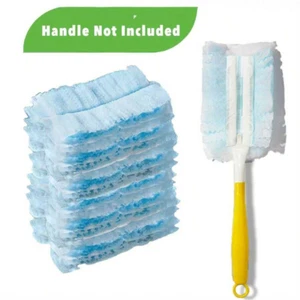 10PCS Fluffy Duster Refills Flash Dust Magnet Duster Heads Microfiber Duster UK - Picture 1 of 9