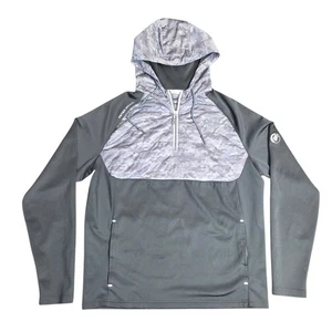 Peter Millar Jacke Herren Medium schwarz Tarnmuster Hyperlight Link wasserdicht Golf Reißverschluss - Bild 1 von 11