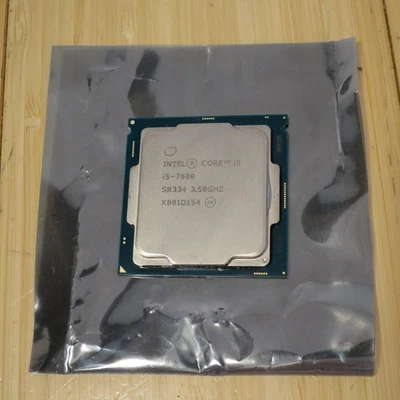 Procesador Intel Core i5-7600 SR334 3,5 GHz 6 MB 4 núcleos LGA1151 Socket CPU - 01 Foto 1 de 4