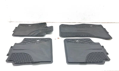 BMW 750i 2016-2019 juego de alfombrillas de goma interiores para todo tipo de clima X4 OEM Foto 1 de 4