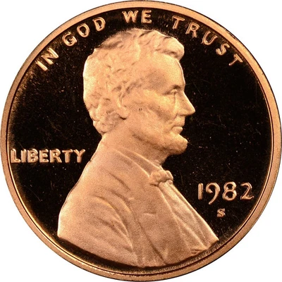 1982-S Proof Lincoln Memorial Cent 1C - Image 1 of 2