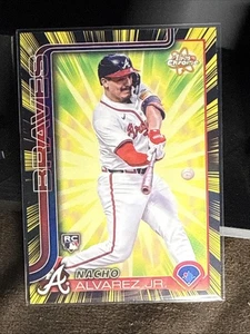 2025 Topps Chrome-Nacho Alvarez Jr. RC "radiating rookie" RR-19 - Picture 1 of 2