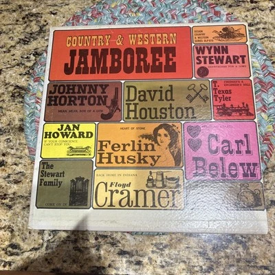Country & Western Jamboree LP Ferlin Husky Johnny Horton  1962 David Houston - Image 1 of 4