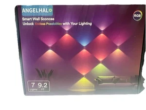Angelhal Smart Wandleuchten RGB 9,2 Fuß 7 Lichter - Bild 1 von 6