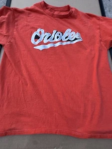 Majestic Baltimore Orioles Classic Silver Logo Shirt Adult Medium Baseball MLB - Picture 1 of 1