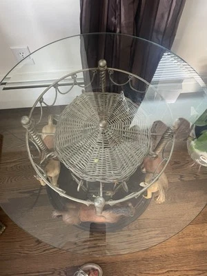 Whimsical End Tables And Coffee Table - Image 1 of 4