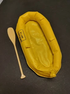 Vintage 1964 Hasbro G.I.Joe GELBES RETTUNGSINSEL & RUDER Pilot - Überleben - hält Luft - Bild 1 von 19