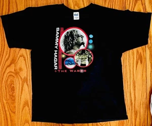 SAMMY HAGAR - Signed 2005 Vintage Concert T Shirt (Large)~ANVIL Brand~VAN HALEN - Picture 1 of 4