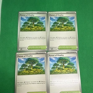 Pokémon TCG Mega Evolution 4X Forest Of Vitality 117/132 X4 - English NM PLAYSET - Picture 1 of 1
