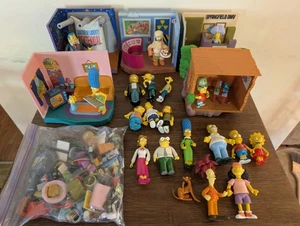 Lot of 5 The Simpsons World of Springfield Playsets + 14 Addtl Characters + Accy - Picture 1 of 4