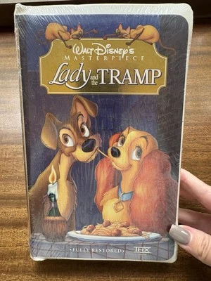 Lady And The Tramp Walt Disney Masterpiece VHS Fully Restored THX Unopened - Image 1 of 3