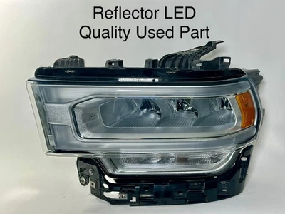 2019 2020 2021 2022 2023 Ram 2500 Reflector LED Chrome Headlight Left Driver OEM Foto 1 de 4