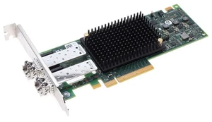 SFP double port Dell / Emulex LPe31002 16 Go + avec GBIC // profil complet // 0RXNT1 - Photo 1/5