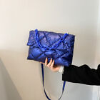 Women Clutch Bag Fashionalbe Nylon Simple Female Commuter Handbag (blue)