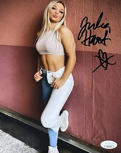 JSA Autographed Julia Hart Metallic 8x10 Hand Signed Pro Wrestling - Picture 1 of 1