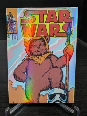 2024 Topps Star Wars Masterwork Marvel Comic Covers #94 Rainbow Foil /299 - Image 1 of 2