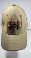 Under Armor Hat L/XL Classic Fit Brown with Dark Brown Embroider 