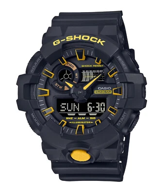 Casio G-SHOCK GA700CY-1A Men's XL Ana-Digi 3D Black Yellow Bumblebee Watch - Image 1 of 4