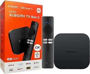 Xiaomi Mi Box S 2nd Gen 4K Android TV HDR Wireless Smart Streaming Media Player - Picture 1 of 7