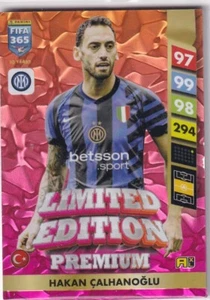 Panini Adrenalyn XL Fifa 365 2025 Nr. Hakan Calhanoglu Premium Edizione Limitata - Picture 1 of 1