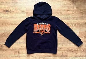 NFL Chicago Bears Hoodie—Navy Blue Hoodie—Youth Boys Hoodie—Size M 10/12 - Picture 1 of 3