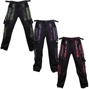 Iblis Gothic Bondagehose Unisex Schwarz Farbauswahl - Bild 1 von 23