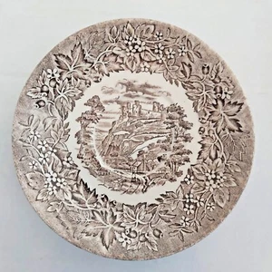 "Vajilla inglesa Ironstone Ltd. platillo castillo marrón 5-3/4" - Imagen 1 de 2