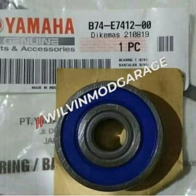 Genuine Parts Yamaha XMAX 300 2017-2025 CVT Pully Clutch Bearing B74-E7412-00 - Imagem 1 de 3
