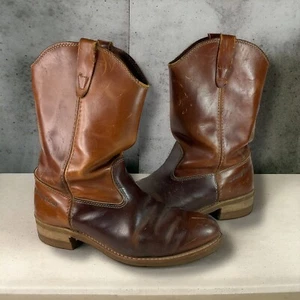 Botas Goodyear Punta de Acero Wellington Cuero Marrón Resistente al Aceite Para Hombre Talla 7 1/2 - Imagen 1 de 15