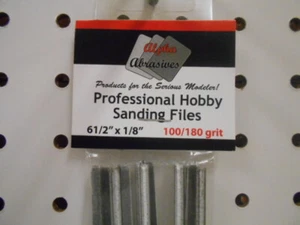 Accessories Abrasives Professional Hobby Sanding Files 100/180 Grit #0305 - Picture 1 of 4