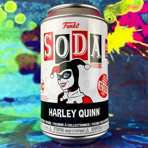 Harley Quinn 2021 Funkon Convention Exclusive Common DC Funko POP! Soda Figure - Picture 1 of 5