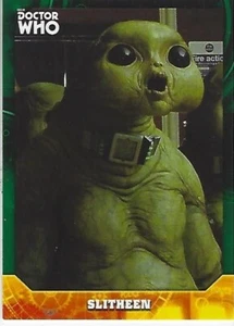 Doctor Who Signature Series 2017: #43 Slitheen, Base Trading Card # 19/50 - Picture 1 of 2