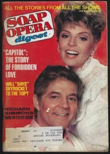 Soap Opera Digest June 8, 1982 Susan Bill Hayes John Colenback Ryan's Hope - Picture 1 of 1