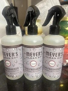 MRS. MEYER'S CLEAN DAY Room Air Freshener Spray Non-Aerosol Spray Bottle X 3 - Picture 1 of 2