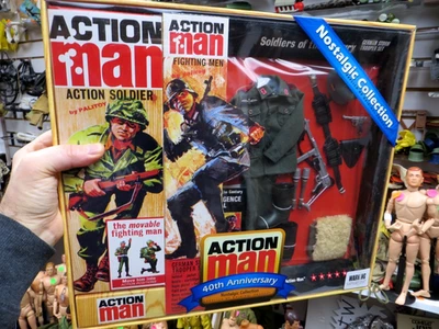 VINTAGE GI JOE 1964: JOEZETA: 2006 40th ANNIVERSARY GERMAN SOLDIER SET + FIGURE - Image 1 of 4