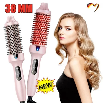 38mm Thermal Brush 2-in-1 Styler & Hair Dryer, 65W Ionic Thermal Brush Curling Brush - Image 1 of 4