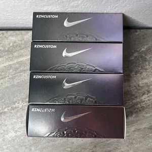 Nike Golf RZN Tour Black Dozen Four Sleeves 12 Golf Balls NEW RZN Custom Blank - Picture 1 of 4