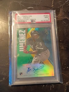 Autógrafos Topps Fire 2019 #FAEJ Eloy Jiménez automático #/75 - Imagen 1 de 2
